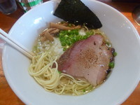 「和牛蕎麦塩（700円）」@麺や 虎ノ道の写真