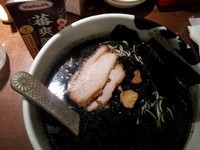 「黒油ラーメン750円」@ばっこ志の写真