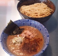 「つけめん　中盛（300ｇ）　750えん」@三代目 狼煙の写真