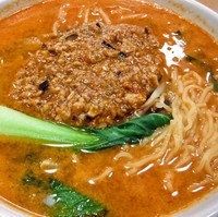 「担々麺＋ミニカレー丼(680円＋200円)」@冨士乃屋の写真