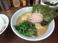 「らーめん(650円)」@横浜家系らーめん 武蔵家 川口店の写真