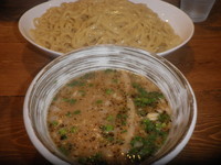 「つけ麺（７５０円）大盛（５０円）」@ワインバル食堂 nicoの写真