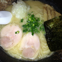 「濃厚鶏白湯らーめん こってり」@濃厚鶏白湯らーめん 麺屋一楽の写真