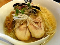 「冷やしら～めん　７５０円」@中華そば 田家 本店の写真