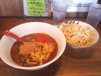 「{完結型｝納豆カレーつけ麺」@ラーメンアキラの写真