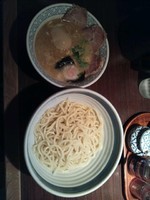 「門ぱちつけ麺(並)(あつもり)」@門ぱちの写真