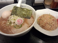 「味玉そば(塩)」@江戸前煮干中華そば きみはん 五反田店の写真