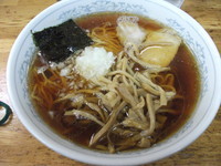 「メンマラーメン」@中華そば専門 一麺の写真