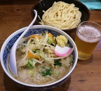 「タンつけ　７８０えん  瓶ビール　５００えん」@東京タンメン トナリ 大宮店の写真