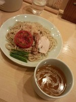 「【限定】鶏塩つけそば」@饗 くろ㐂の写真