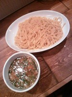 「つけ麺７５０円」@ワインバル食堂 nicoの写真