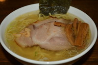 「地鶏と貝の塩ラーメン　650円」@麺屋 浦島太郎の写真