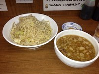 「つけ麺(300g)+魚粉」@ラーメンの店 どでん 北浦和店の写真