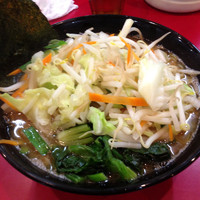 「チャーシュー麺 野菜増し」@杉田家 千葉祐光店の写真