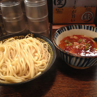 「辛いつけ麺【850円】」@東京煮干中華そば 三三㐂 大森の写真