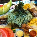 冷やしクロレラ麺（夏季限定）900円