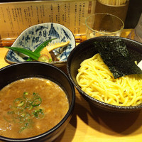 「煮干しつけSOBA」@銀座 篝の写真