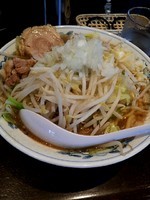 「ラーメン大（ニンニク・脂・辛め）」@麺屋 天海の写真