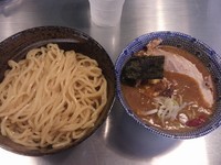 「かれつけ麺　中盛り　肉増し【1000円】」@三代目 狼煙の写真