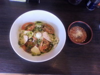 「７月限定冷”とまとま”麺」@麺処 ほん田 nijiの写真