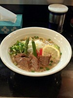 「牛骨白湯麺」@麺家 一番星の写真