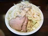 「背★油煮干しらーめん・塩￥800円」@にぼしらーめん こてつの写真