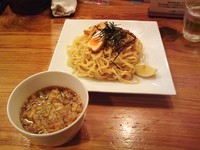 「つけ麺 醤油 中盛(900円)」@いぶし銀の写真