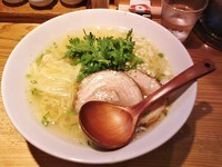 「本丸塩らー麺(800円)+お茶漬けセット(200円)」@横濱元町 本丸亭 横浜店の写真