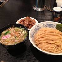 「野菜つけ麺メンマトッピング」@大勝軒まるいち 大宮店の写真