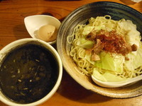 「くろつけ（並盛り）＋半熟味付け玉子」@鶏の穴の写真