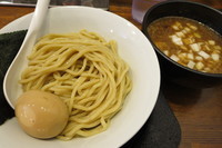 「味玉濃厚つけめん」@自家製麺ばくばくの写真