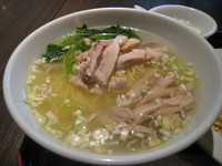 「とりそばとチャーハンセット 750円」@中国料理 歓迎您の写真