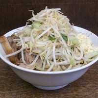 「小ラーメン（たま）（野菜、ニンニク）」@蓮爾 さんこま店の写真