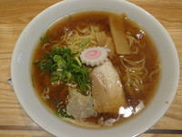 「懐かしの煮干中華そば（平成25年7月１～31日限定）」@大阪王将 萱島店の写真