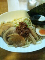 「油そば（中盛り・肉味噌トッピング）」@拉ノ刻の写真