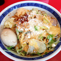 「冷やしまぜそば¥750+大盛¥100」@ジャンプの写真