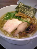 「鶏香る中華そば+大盛り」@麺処 鳴声の写真