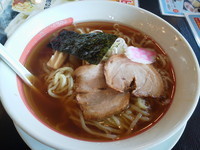 「プレミアム醤油らーめん（大盛り）」@幸楽苑 塩尻広丘店の写真