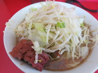 「小ラーメン650円ニンニク少なめ」@ラーメン二郎 茨城守谷店の写真