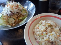 「冷し担担麺チャーハンセット892円」@幸楽苑 戸田店の写真