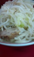 「ラーメン（麺硬め・ヤサイ・カラメ） ［650円］」@ラーメン二郎 湘南藤沢店の写真