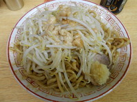 「汁なしソース味(ニンニク・アブラ)650円」@ラーメン二郎 環七新代田店の写真