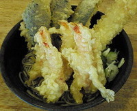 「もりあわせそば　５５０円」@とんがらしの写真