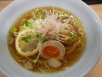 「鶏冷やしらーめん」@比内地鶏らーめん 桜鳥の写真