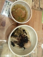 「つけ麺Ｓ＋たまご」@麺場voyageの写真