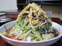 「冷やし中華 700円」@見晴屋の写真