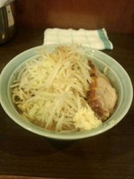 「あかつき麺（ニンニク・ヤサイ・カラメ）」@麺や あかつきの写真