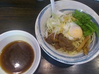 「冷やし和えつけ麺（並盛） ￥780」@つけ麺 弐☆゛屋の写真