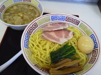 「【夏季限定】ニボつけ（大盛り：無料）＋味玉　※鶏チャー抜き」@乱切り手もみ中華そば りょうがの写真