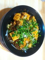 「男気麻婆」@らーめん まるはちの写真